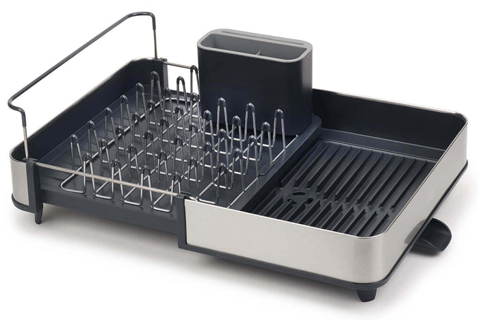 Égouttoir à vaisselle Joseph Joseph Extend Steel en inox extensible gris