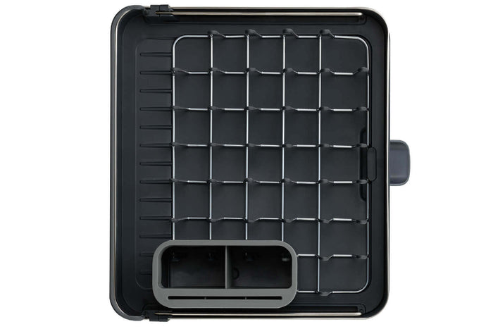 Égouttoir à vaisselle Joseph Joseph Extend Steel en inox extensible gris