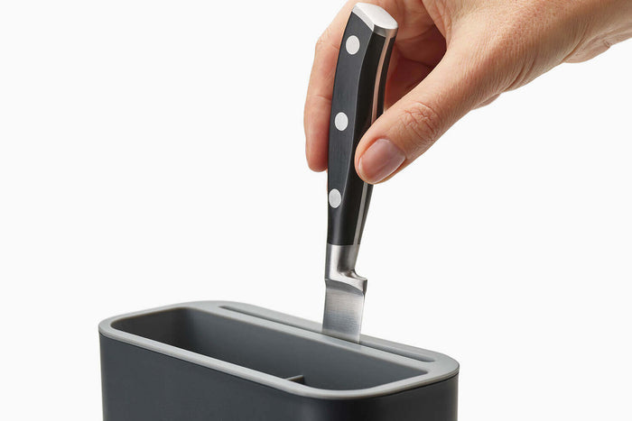 Égouttoir à vaisselle Joseph Joseph Extend Steel en inox extensible gris