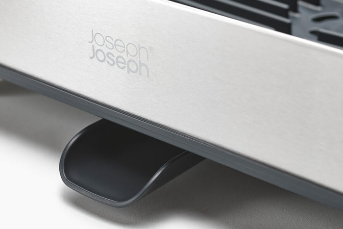 Égouttoir à vaisselle Joseph Joseph Extend Steel en inox extensible gris
