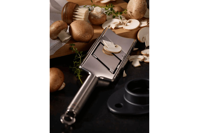 Éminceur gourmet Rosle en acier inoxydable