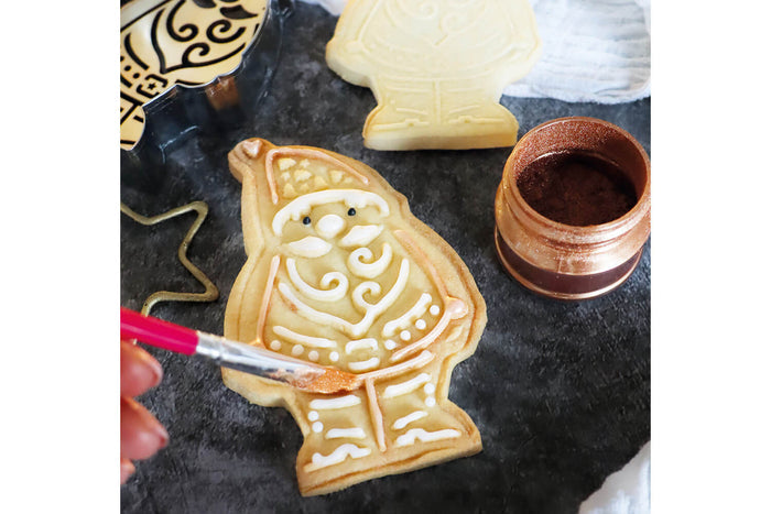 Emporte pièce Scrapcooking Père Noël + embosseur en bois