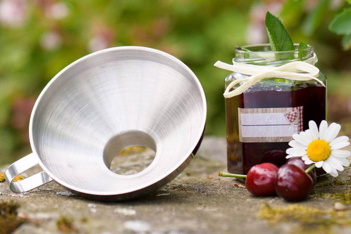 Entonnoir à confiture et conserve Westmark Classic ø13cm en acier inoxydable