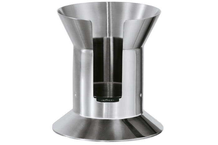 Entonnoir à pâtisserie et sauces Rosle en inox diamètre 19cm avec socle