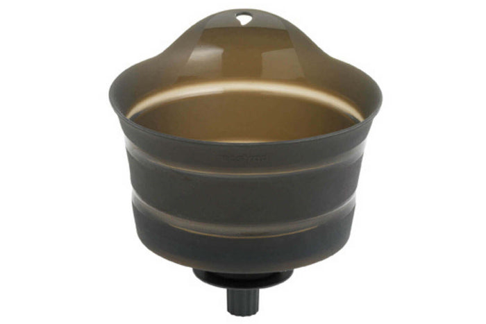 Entonnoir filtrant Mastrad pliable noir en silicone