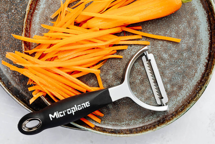 Eplucheur Microplane lame à julienne en acier inoxydable