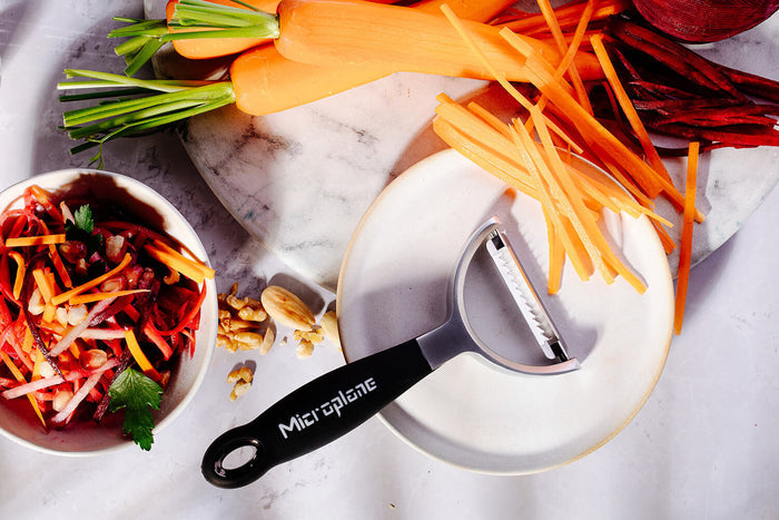 Eplucheur Microplane lame à julienne en acier inoxydable
