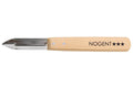 Éplucheur Nogent Classic simple tranchant manche en hêtre 16cm pour droitiers