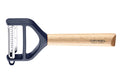 Éplucheur Opinel T-Duo bleu double lames microdentée et julienne manche en hêtre