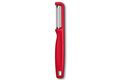 Eplucheur Victorinox Iota à lame dentée et manche rouge