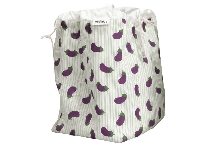 Essoreuse à salade Cookut motif aubergine