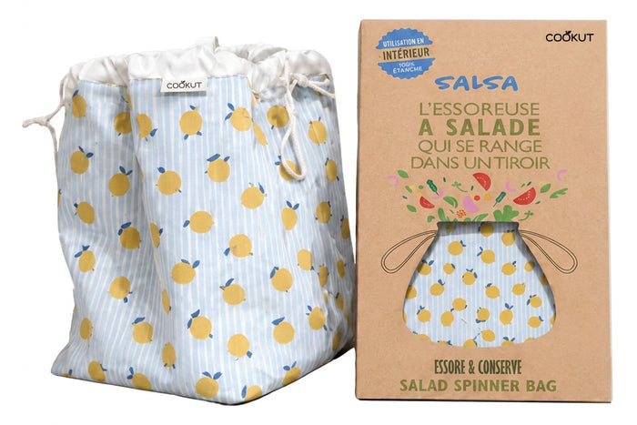 Essoreuse à salade Cookut motif citrons