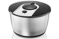 Essoreuse à salade Gefu PUSH IT en acier inoxydable 5L