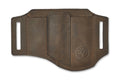 Étui Böker Nubuck Ed-Three 09BO296 en cuir marron 3 compartiments