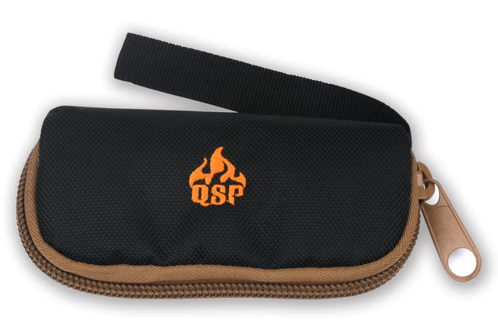 Étui pour couteaux QSP QSP001 en nylon noir 15x8x3cm