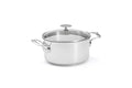 Faitout De Buyer Milady en acier inoxydable avec couvercle - 20cm