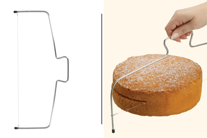 Fil à découper pour gâteaux KitchenCraft Sweetly Does It en acier carbone