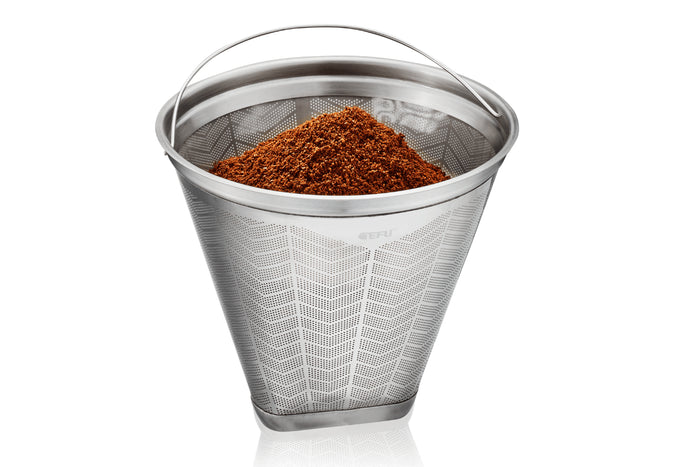 Filtre à café Gefu Flavo à usage permanent en acier inoxydable