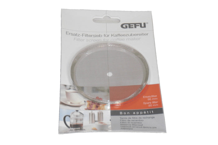 Filtre pour cafetière à piston Diego Gefu en métal