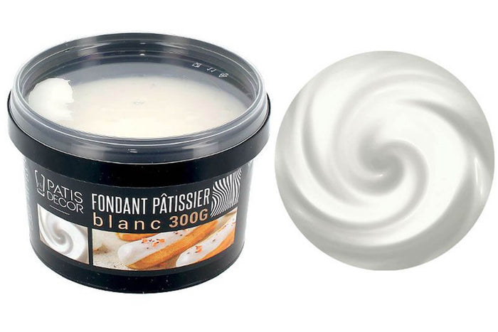 Fondant pâtissier blanc Patisdécor 300g
