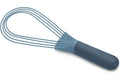 Fouet Joseph Joseph Twist Sky en silicone bleu