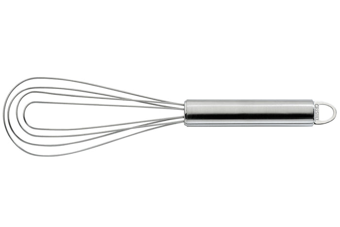 Fouet plat Cristel POC en acier inoxydable 25cm