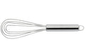 Fouet plat Cristel POC en acier inoxydable 25cm