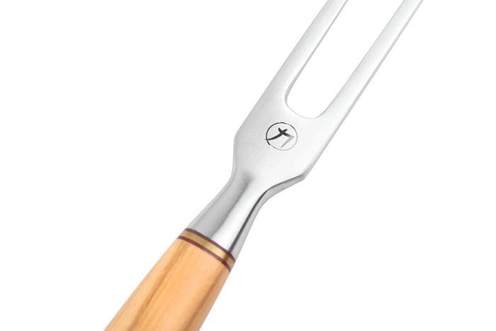Fourchette à viande 16cm Fukito Olive