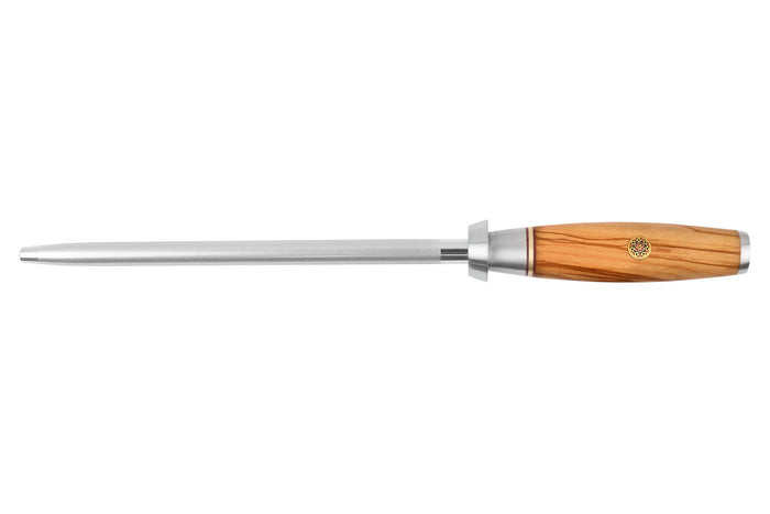 Fusil à aiguiser Fukito Olive diamant mèche ronde 20cm