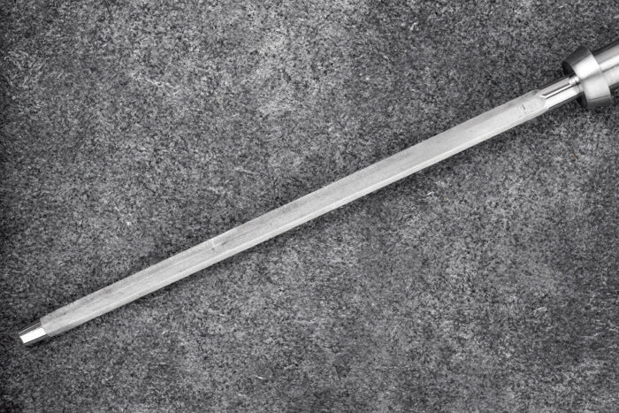 Fusil à aiguiser Fukito Olive diamant mèche ronde 20cm