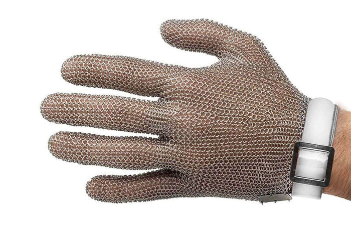 Gant de protection Niroflex en cotte de maille inox - Taille S