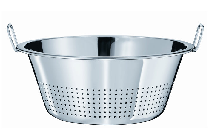 Grande passoire à légumes Rosle tout en acier inox diamètre 40cm avec 2 anses