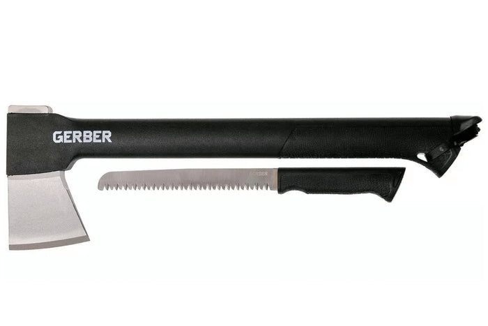 Hache 2 en 1 Gerber Gator Combo Axe II GE41420 manche en nylon/fibres de verre + étui en nylon