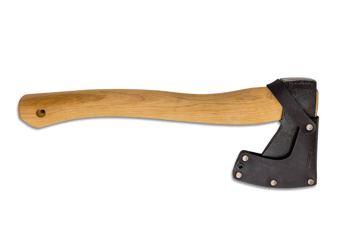 Hache Condor Greenland 61401 manche en bois hickory + couvre-lame en cuir