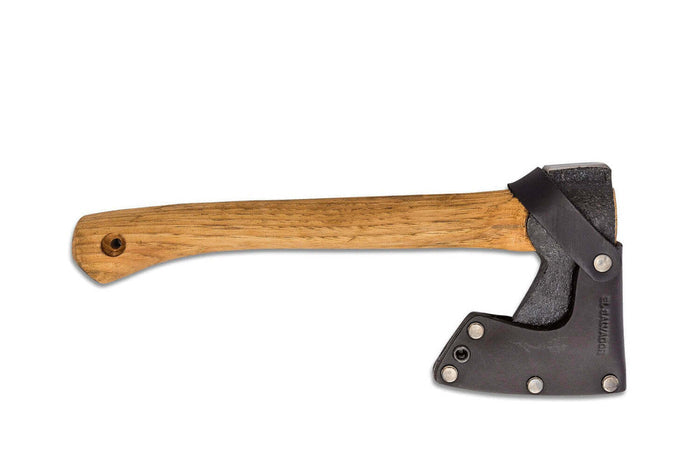 Hache Condor Scout 61400 manche en bois hickory avec couvre-lame en cuir