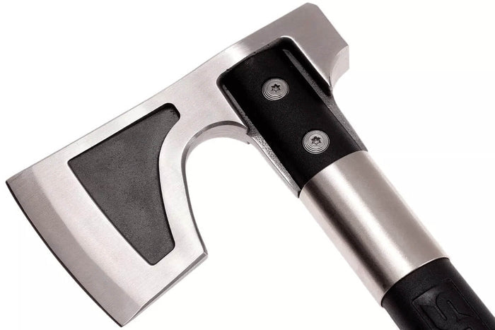 Hache SOG Camp Axe SGCH1001 manche en nylon/fibres de verre noir 29cm avec étui en nylon