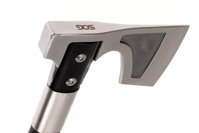 Hache SOG Camp Axe SGCH1001 manche en nylon/fibres de verre noir 29cm avec étui en nylon