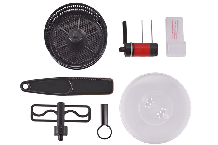 Hachoir mécanique Rosle Multi-Cut avec lames amovibles et accessoires