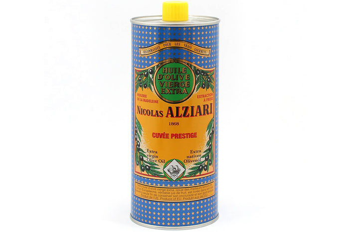 Huile d'olive Nicolas Alziari Cuvée Prestige - Bidon de 1L