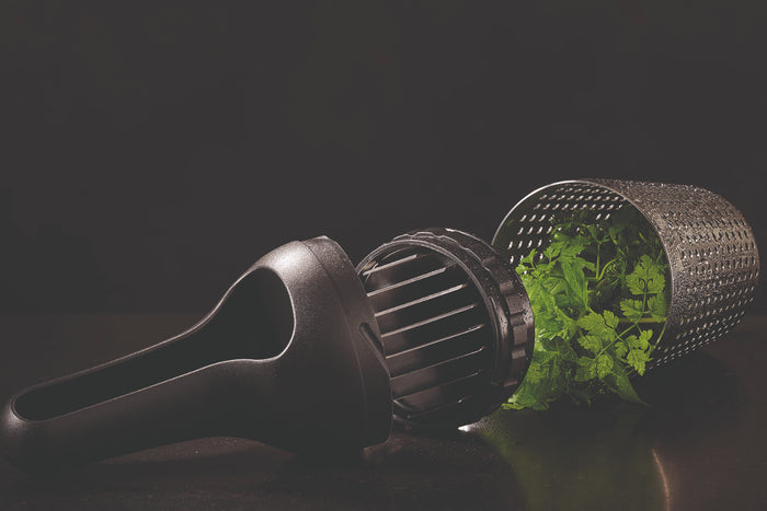 Infuseur à herbes aromatiques Rosle avec hachoir en acier inoxydable