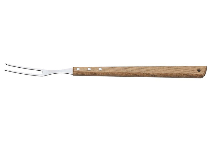 Kit barbecue Tramontina Churrasco 3 pièces : pince + spatule + fourchette à viande