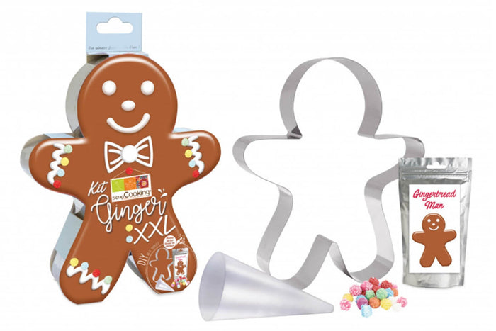 Kit biscuit Scrapcooking - Bonhomme pain d'épice XXL