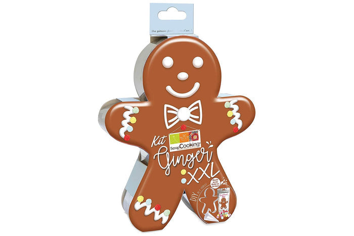 Kit biscuit Scrapcooking - Bonhomme pain d'épice XXL