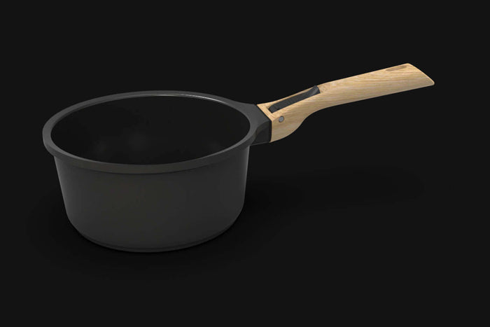 L'Incroyable Kit Cookut 2 poêles et 1 casserole à poignée amovible - graphite