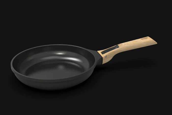 L'Incroyable Kit Cookut 2 poêles et 1 casserole à poignée amovible - graphite