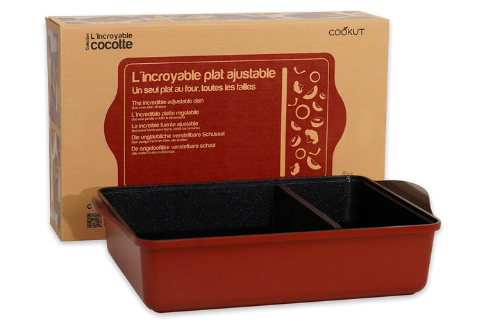L'Incroyable Plat Ajustable Cookut 40x30cm passion