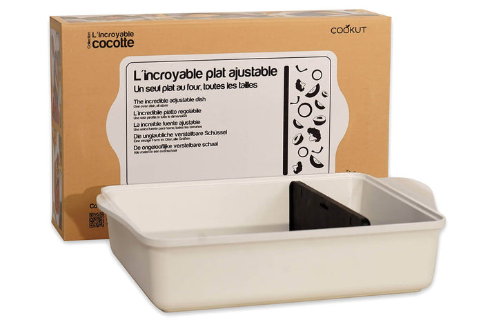 L'Incroyable Plat Ajustable Cookut 40x30cm polaire