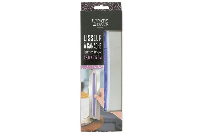 Lisseur à ganache Patisdécor en inox