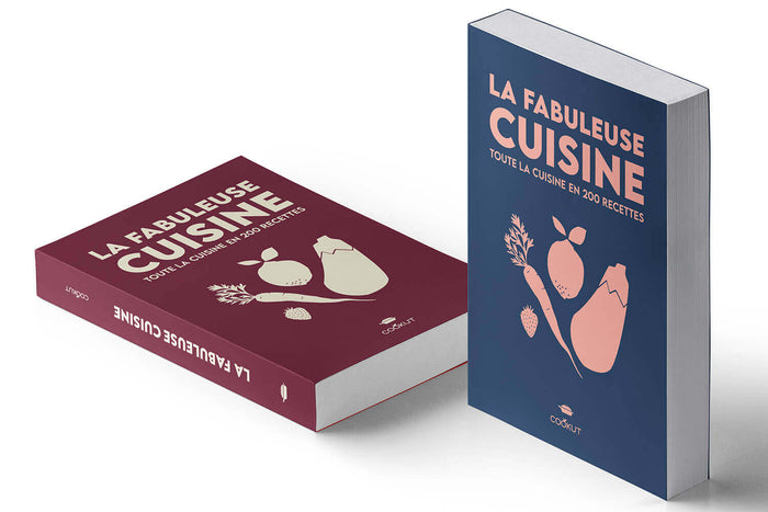 Livre 200 recettes Cookut La Fabuleuse Cuisine - coloris aléatoire