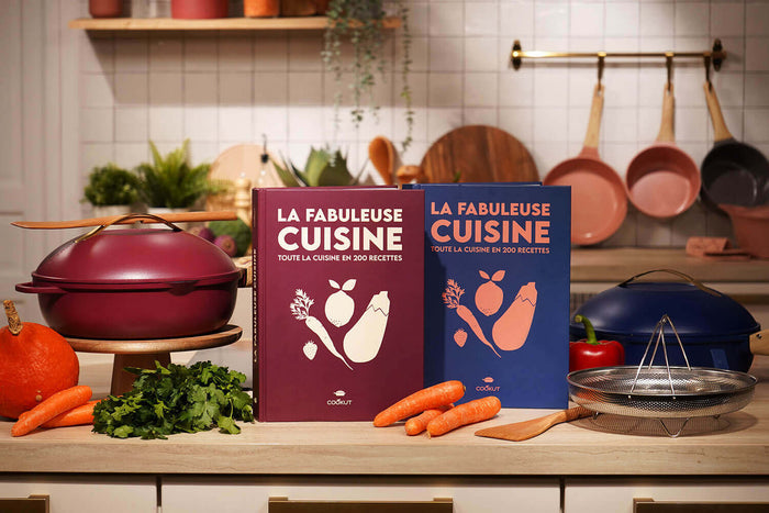 Livre 200 recettes Cookut La Fabuleuse Cuisine - coloris aléatoire